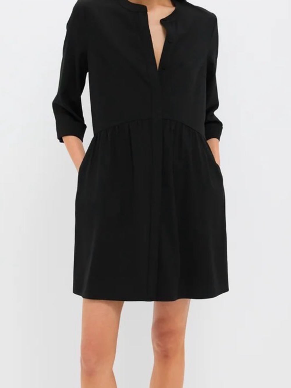 TUCKERNUCK Crepe Royal Shirt Dress (Sz XS) Ptp 18”-19” R$148